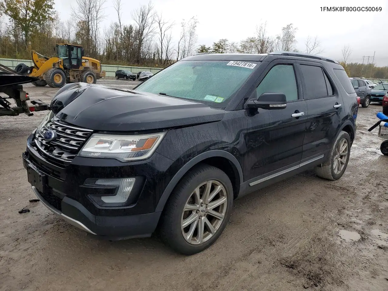 FORD EXPLORER 2016, VIN 1FM5K8F80GGC50069