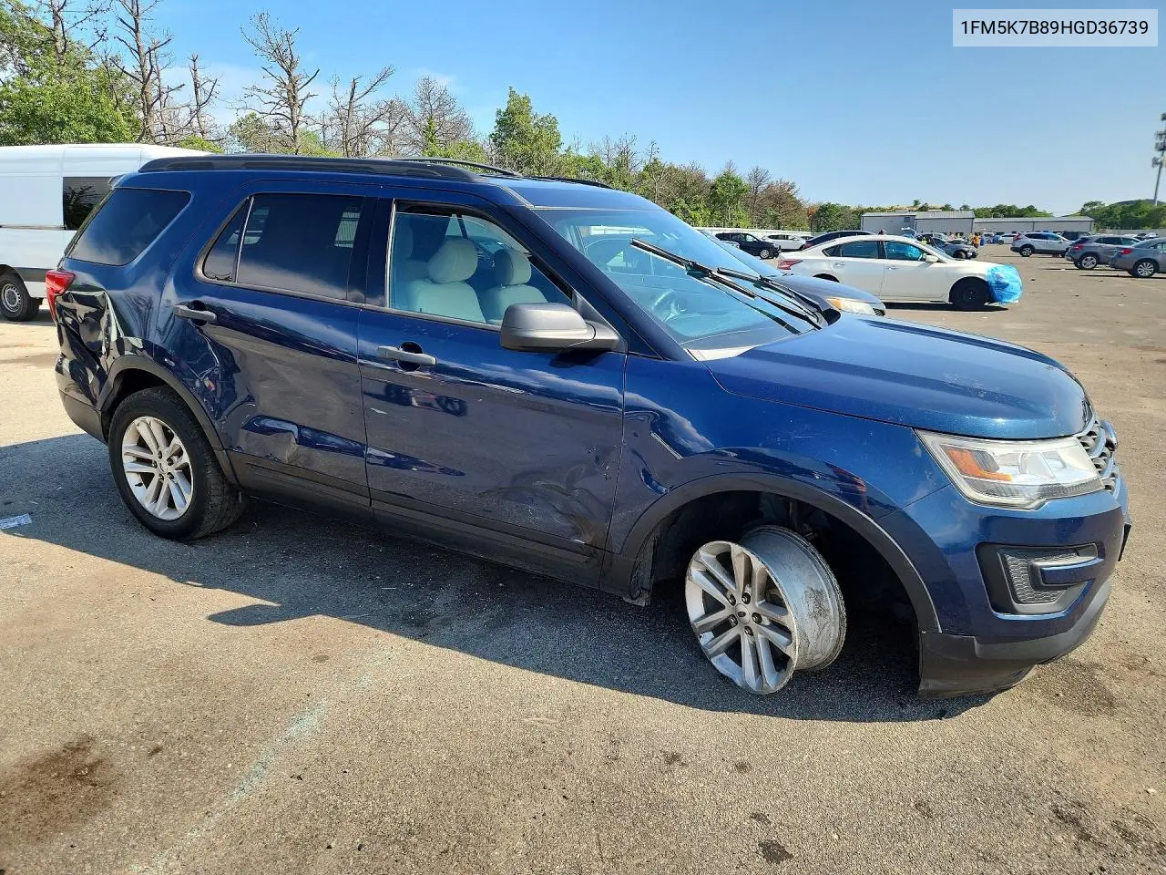 2017 FORD EXPLORER VIN 1FM5K7B89HGD36739 — фото 4