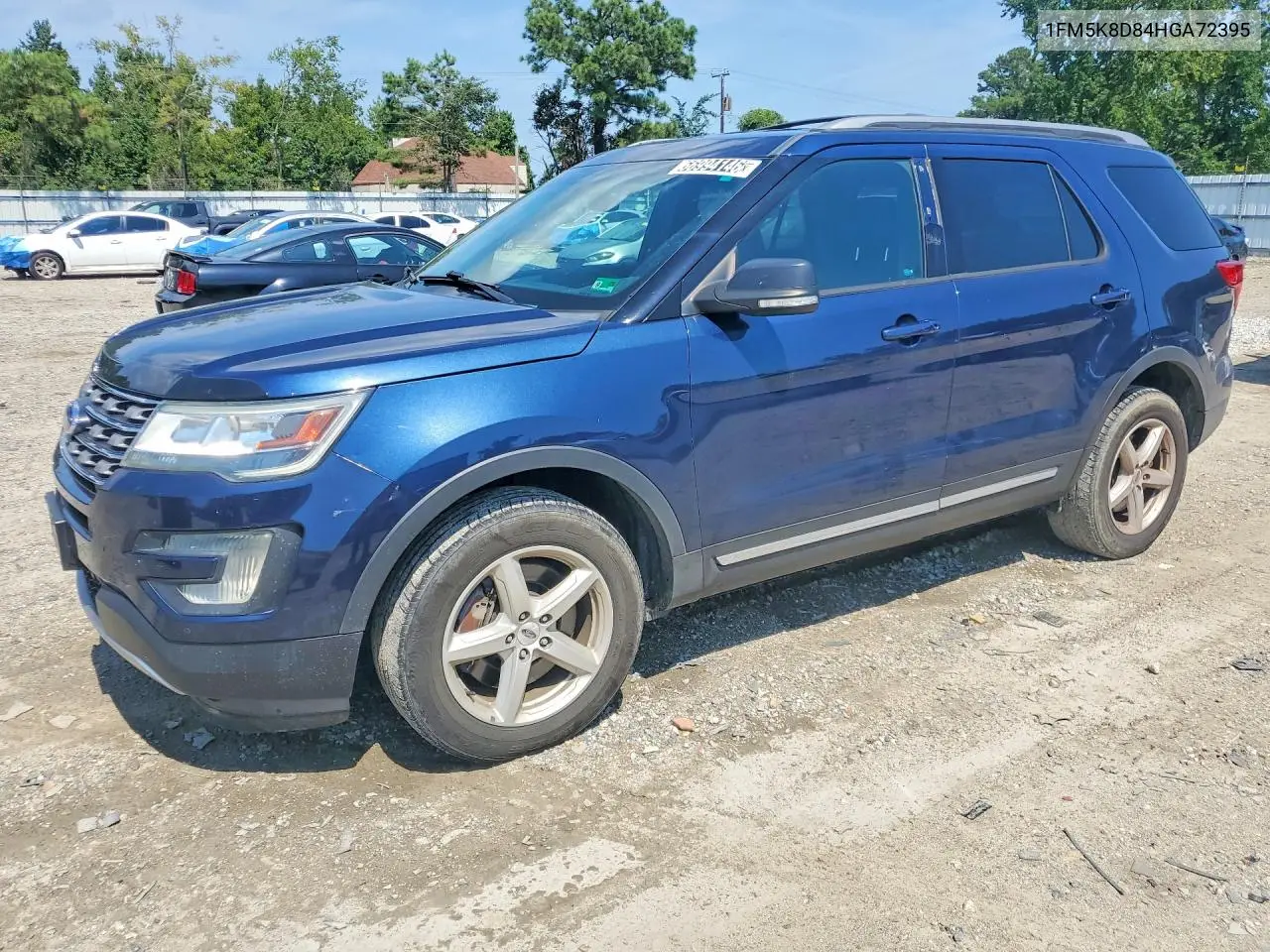 FORD EXPLORER 2017, VIN 1FM5K8D84HGA72395