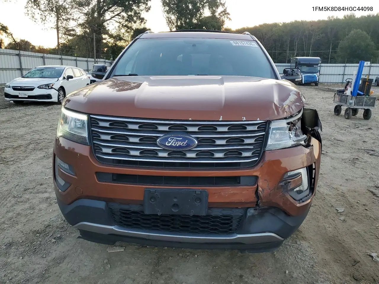 2017 FORD EXPLORER VIN 1FM5K8D84HGC44098 — фото 5