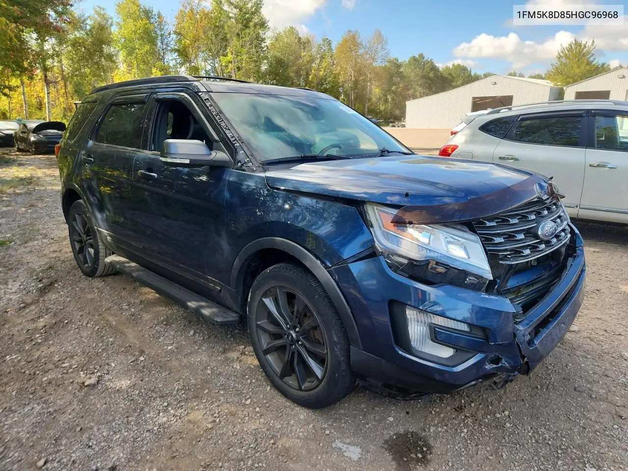 2017 FORD EXPLORER VIN 1FM5K8D85HGC96968 — фото 4