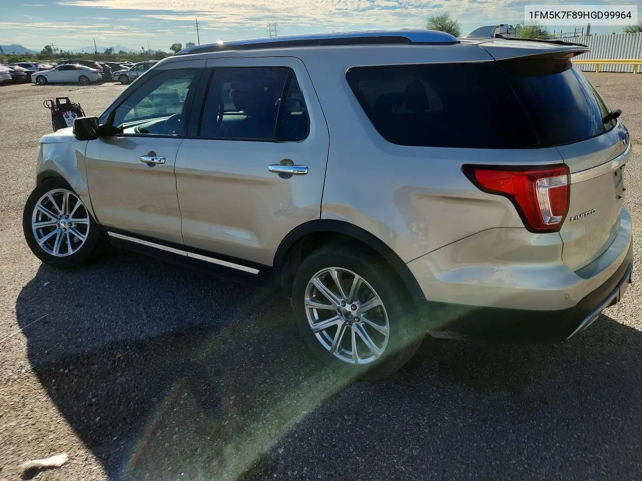 2017 FORD EXPLORER VIN 1FM5K7F89HGD99964 — фото 2