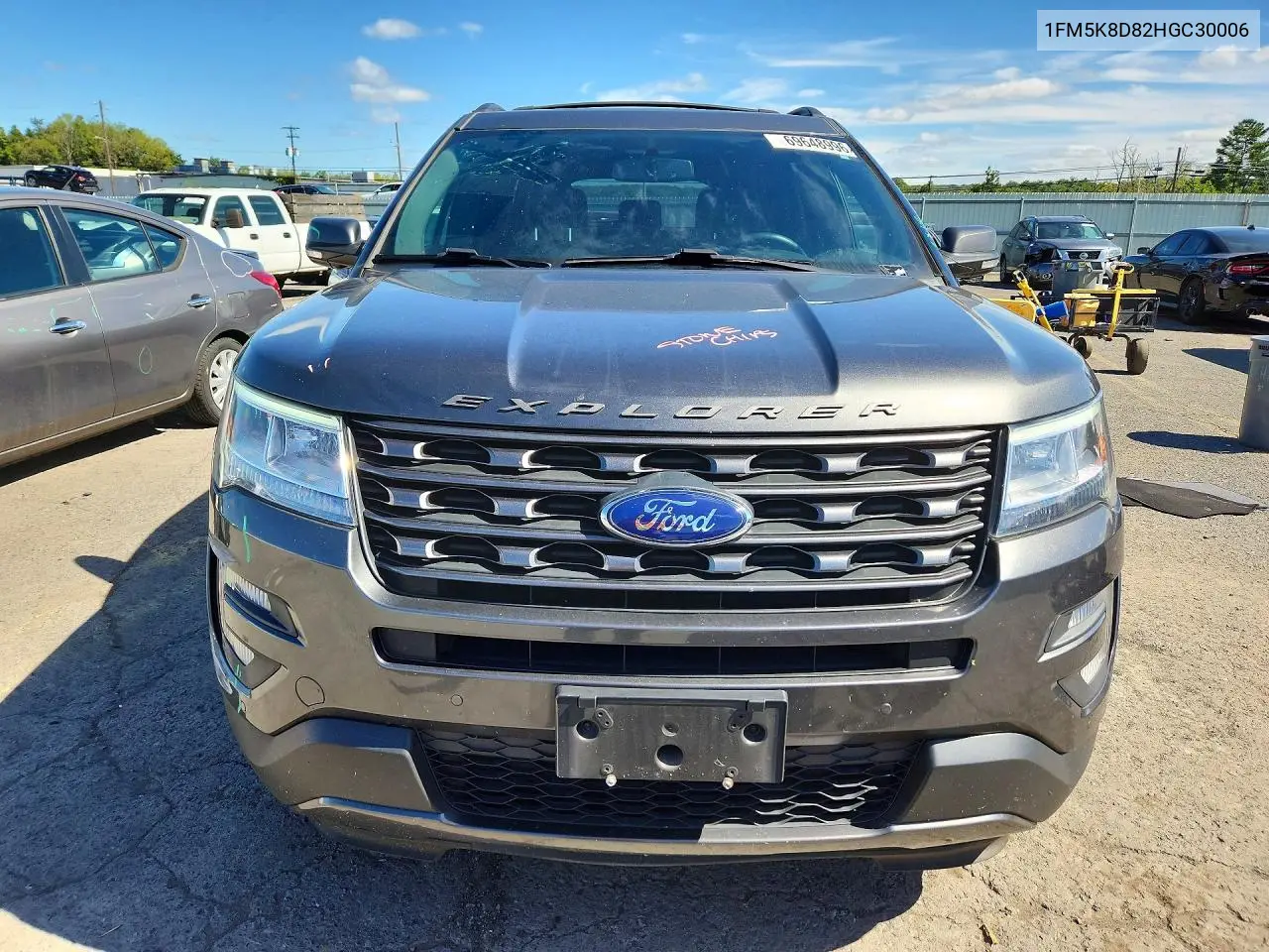 2017 FORD EXPLORER VIN 1FM5K8D82HGC30006 — фото 5
