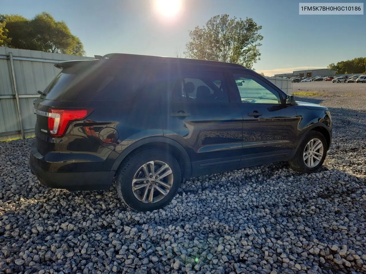 2017 FORD EXPLORER VIN 1FM5K7BH0HGC10186 — фото 3