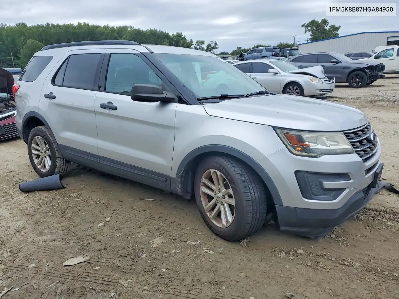 2017 FORD EXPLORER VIN 1FM5K8B87HGA84950 — фото 4