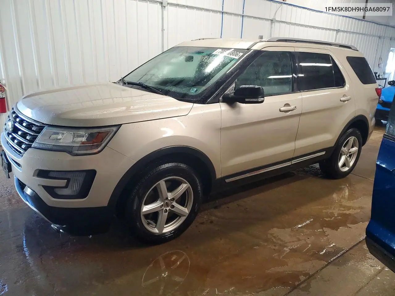 FORD EXPLORER 2017, VIN 1FM5K8DH9HGA68097