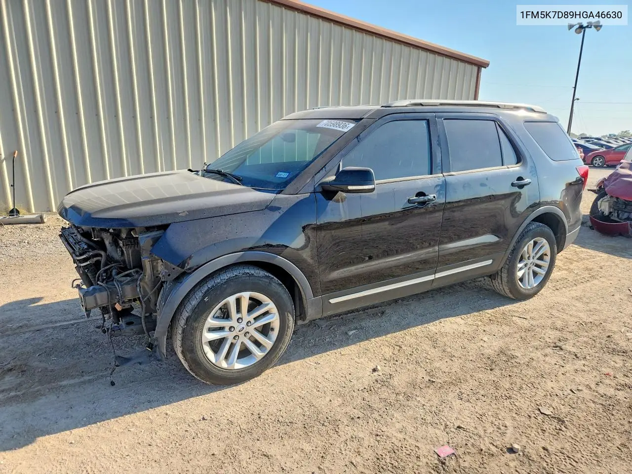 FORD EXPLORER 2017, VIN 1FM5K7D89HGA46630