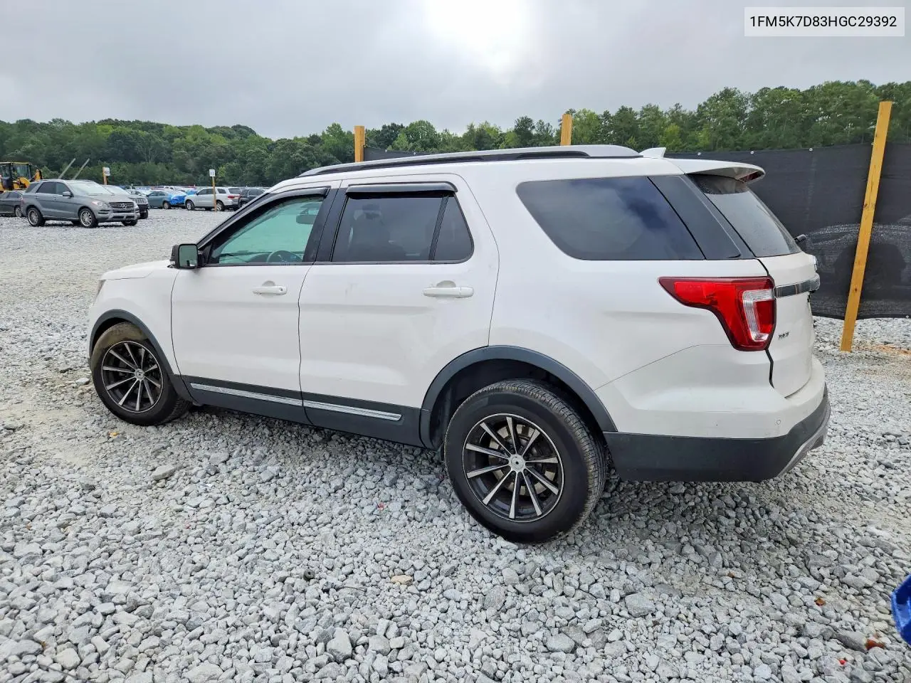 2017 FORD EXPLORER VIN 1FM5K7D83HGC29392 — фото 2