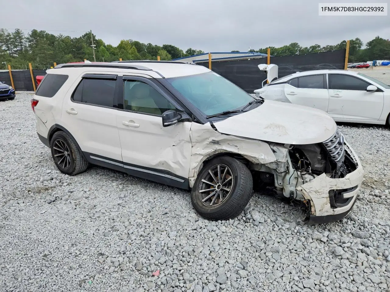 2017 FORD EXPLORER VIN 1FM5K7D83HGC29392 — фото 4