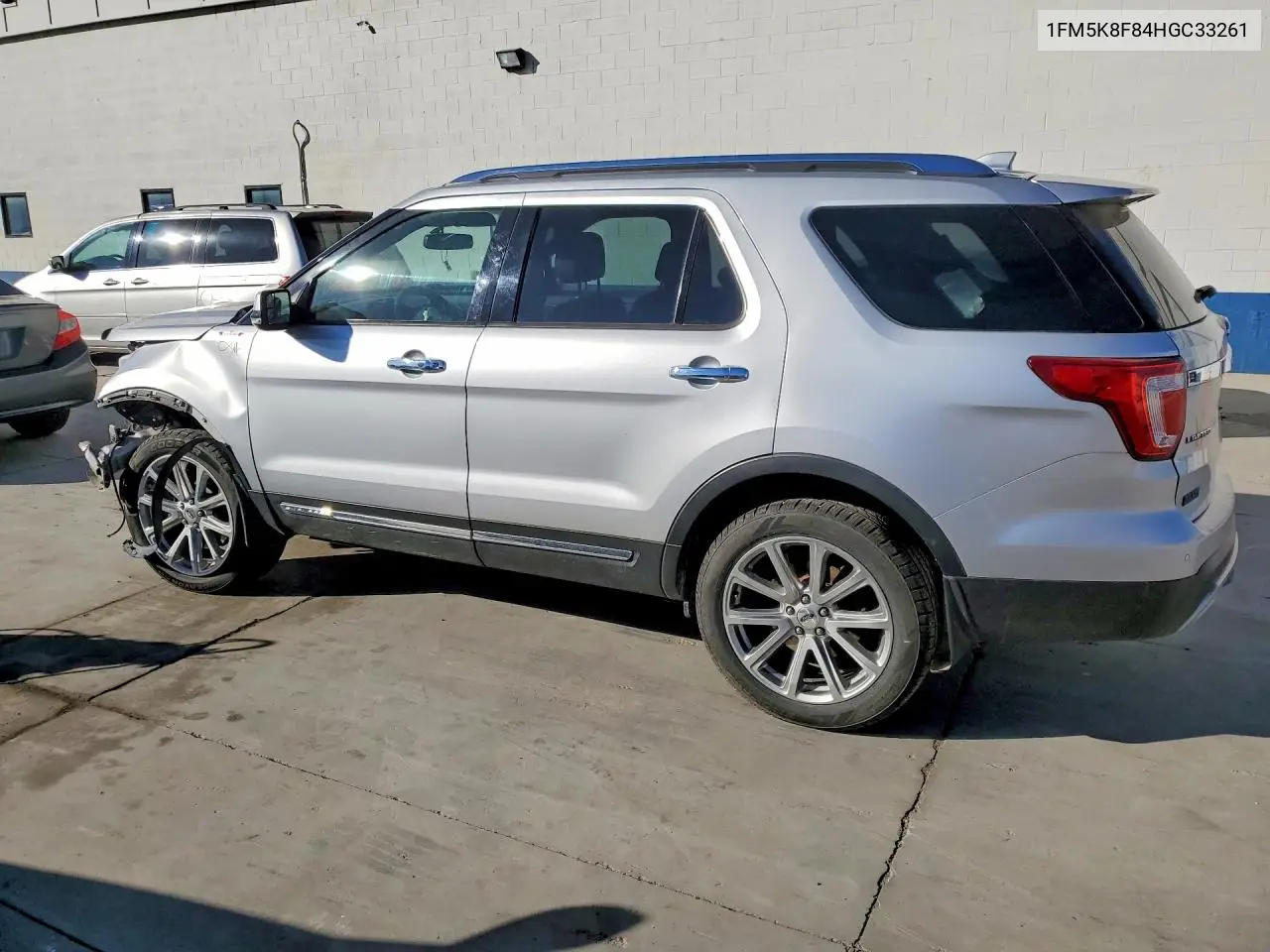 2017 FORD EXPLORER VIN 1FM5K8F84HGC33261 — фото 2