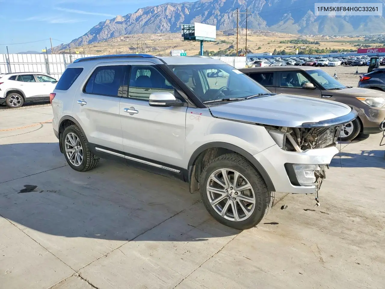 2017 FORD EXPLORER VIN 1FM5K8F84HGC33261 — фото 4