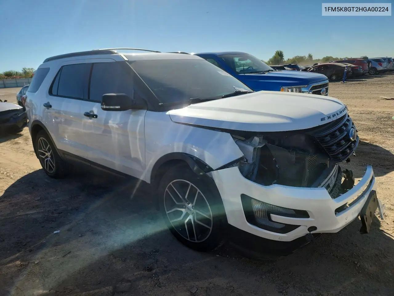 2017 FORD EXPLORER VIN 1FM5K8GT2HGA00224 — фото 4