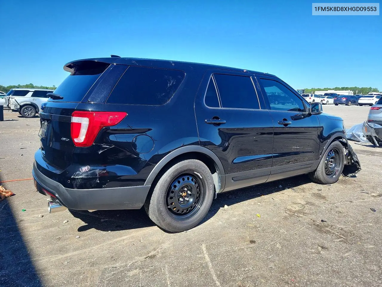 2017 FORD EXPLORER VIN 1FM5K8D8XHGD09553 — фото 3