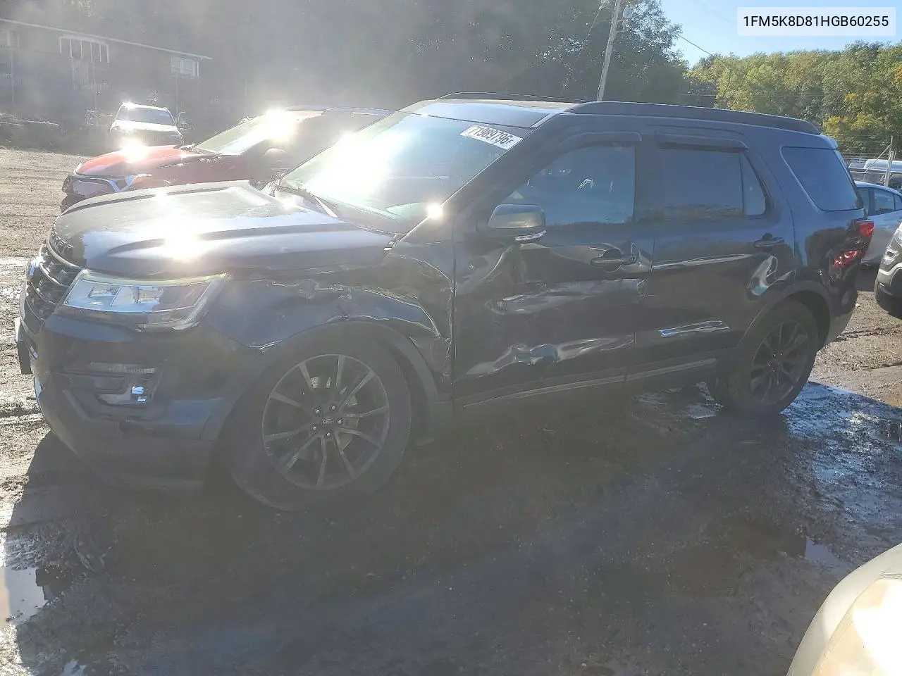 FORD EXPLORER 2017, VIN 1FM5K8D81HGB60255