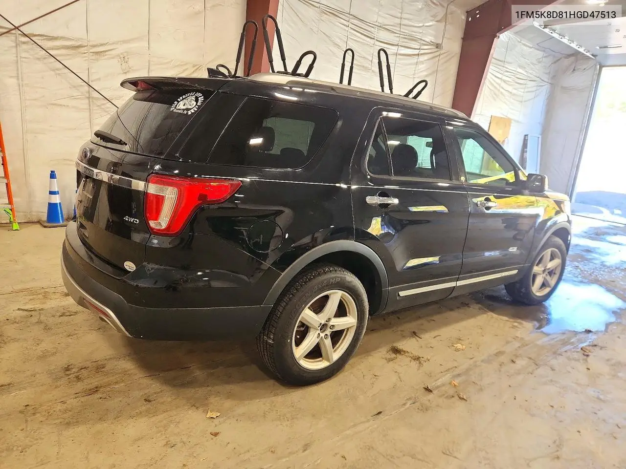 2017 FORD EXPLORER VIN 1FM5K8D81HGD47513 — фото 3