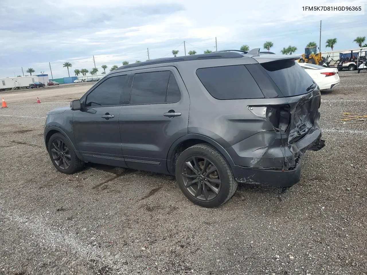 2017 FORD EXPLORER VIN 1FM5K7D81HGD96365 — фото 2