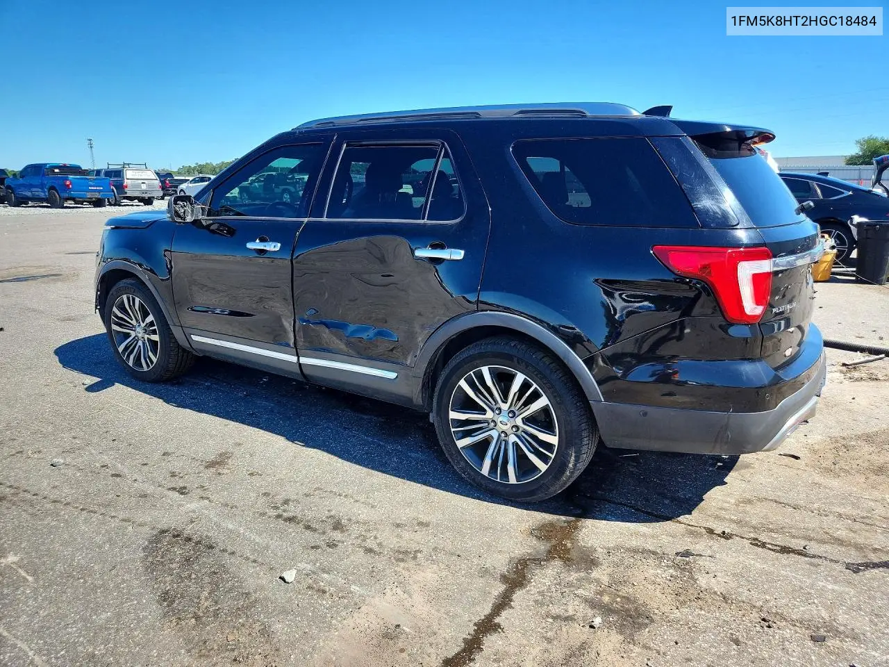 2017 FORD EXPLORER VIN 1FM5K8HT2HGC18484 — фото 2