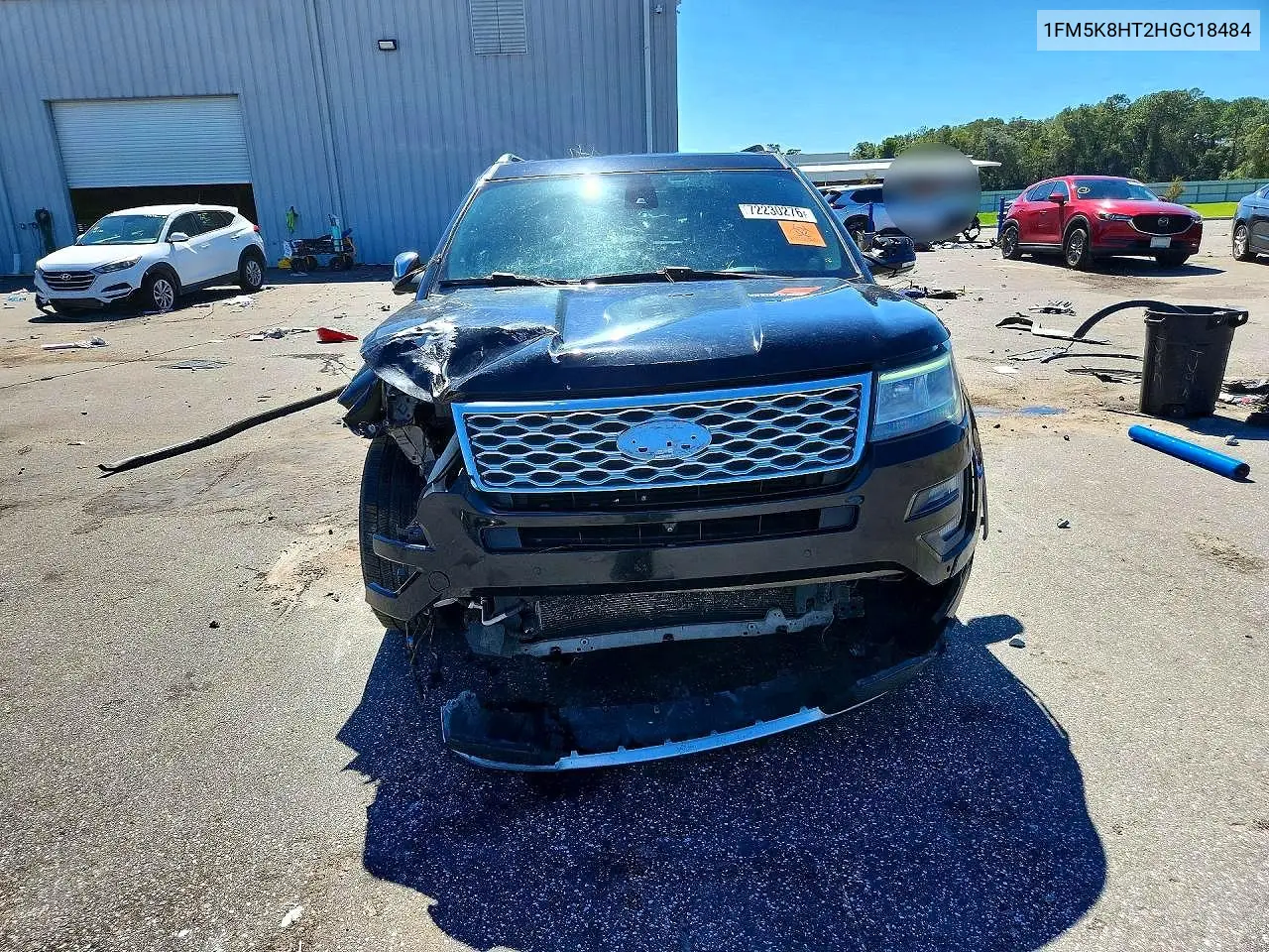 2017 FORD EXPLORER VIN 1FM5K8HT2HGC18484 — фото 5