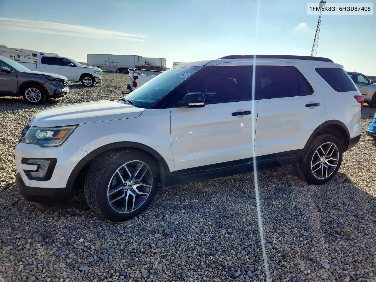 FORD EXPLORER 2017, VIN 1FM5K8GT6HGD87408