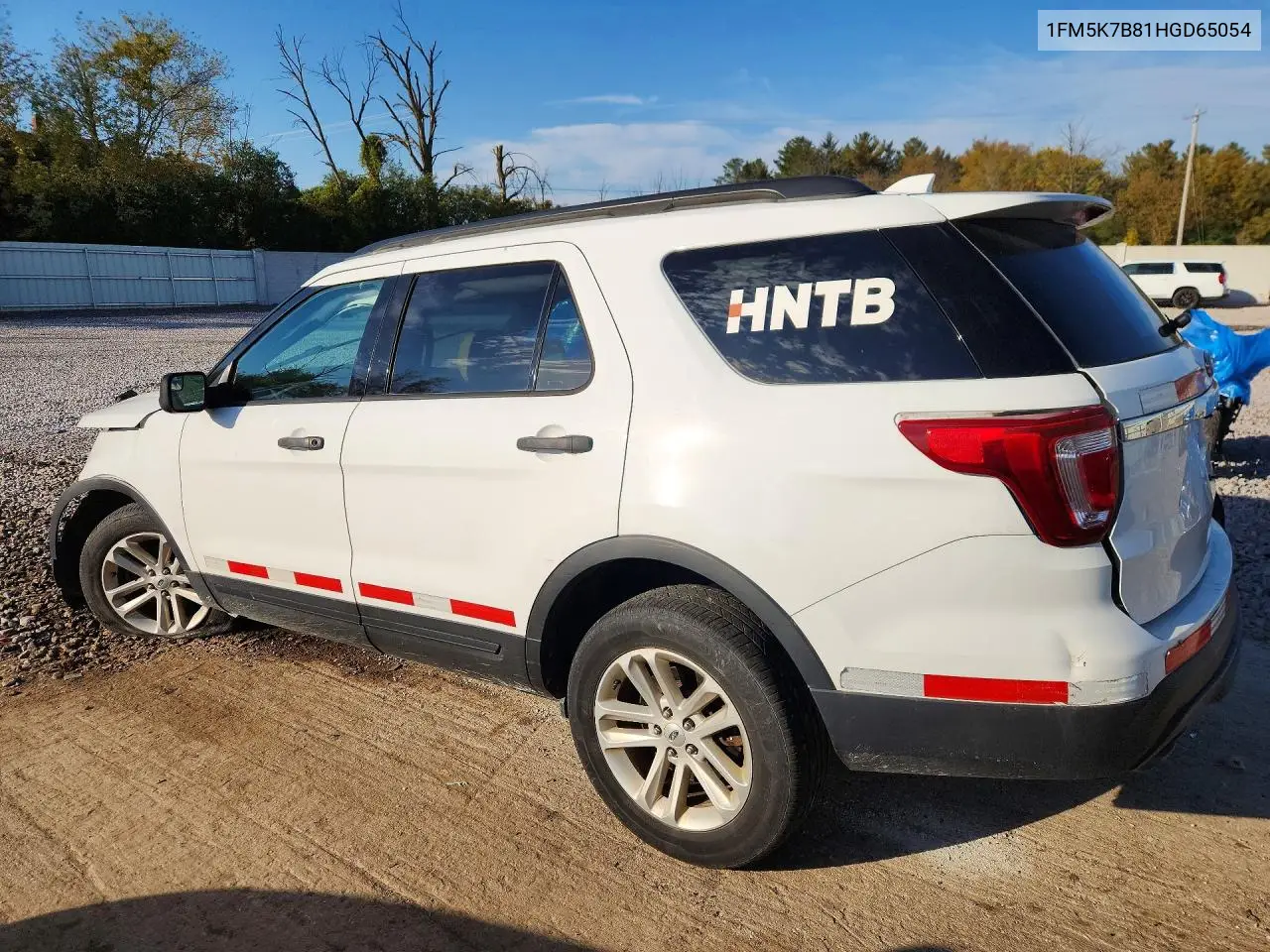 2017 FORD EXPLORER VIN 1FM5K7B81HGD65054 — фото 2