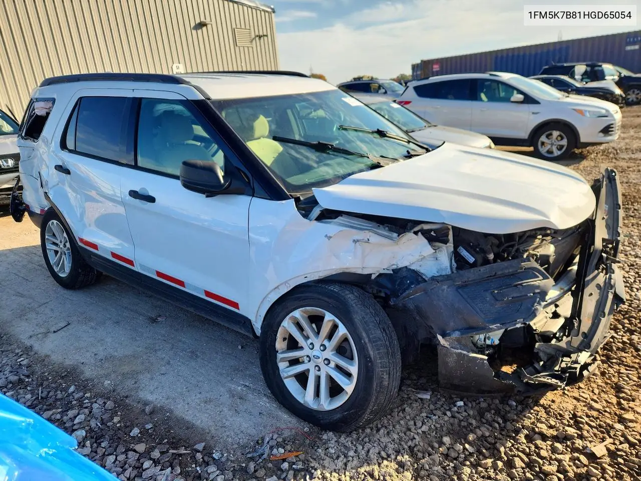 2017 FORD EXPLORER VIN 1FM5K7B81HGD65054 — фото 4
