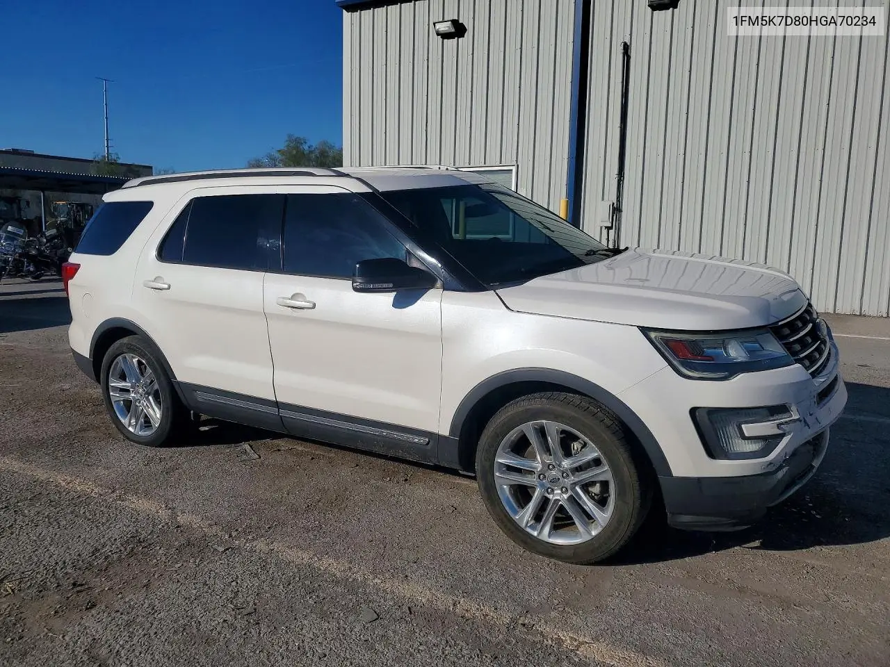 2017 FORD EXPLORER VIN 1FM5K7D80HGA70234 — фото 4