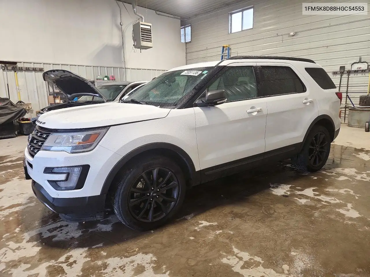 FORD EXPLORER 2017, VIN 1FM5K8D88HGC54553