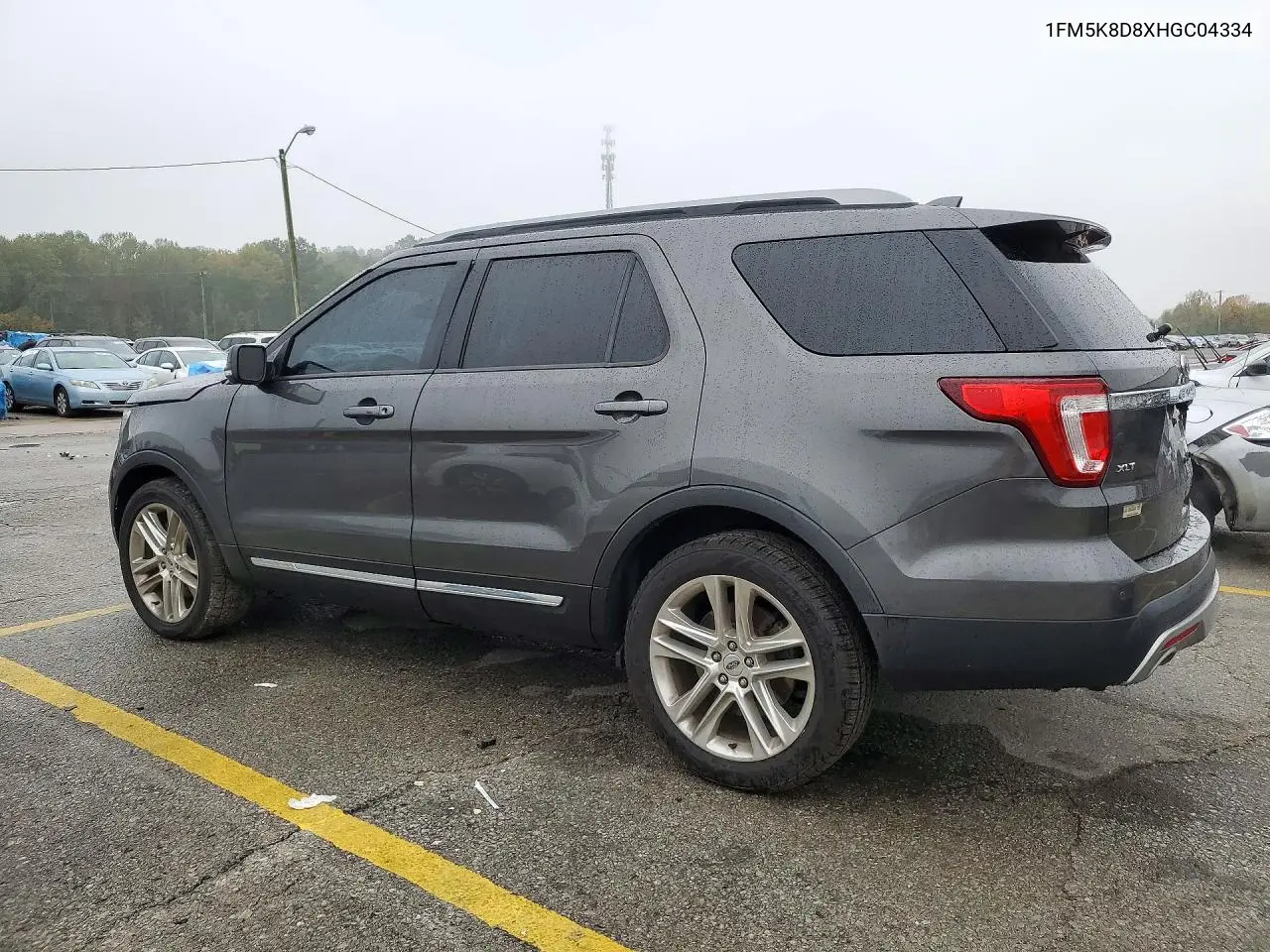 2017 FORD EXPLORER VIN 1FM5K8D8XHGC04334 — фото 2