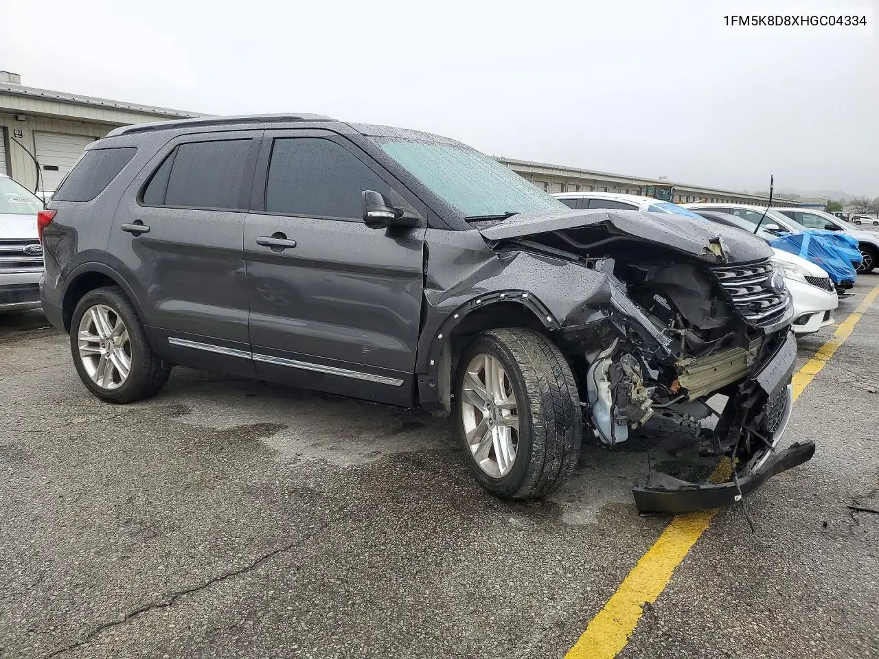 2017 FORD EXPLORER VIN 1FM5K8D8XHGC04334 — фото 4
