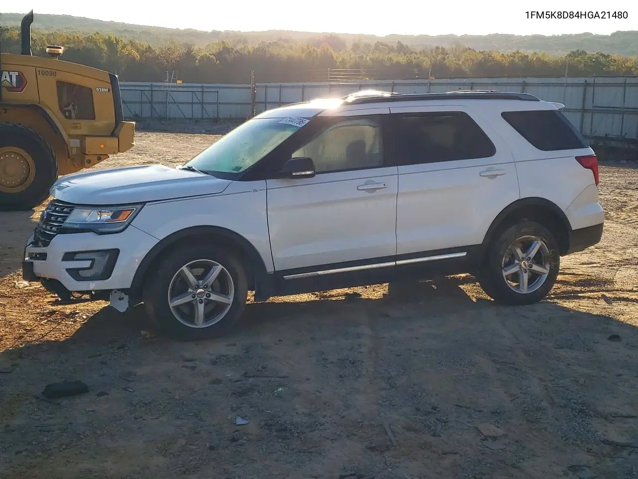 FORD EXPLORER 2017, VIN 1FM5K8D84HGA21480