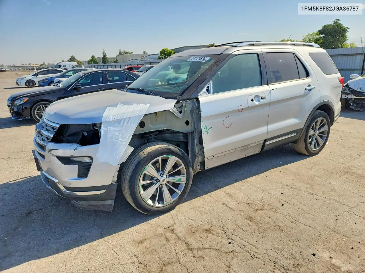 FORD EXPLORER 2018, VIN 1FM5K8F82JGA36787