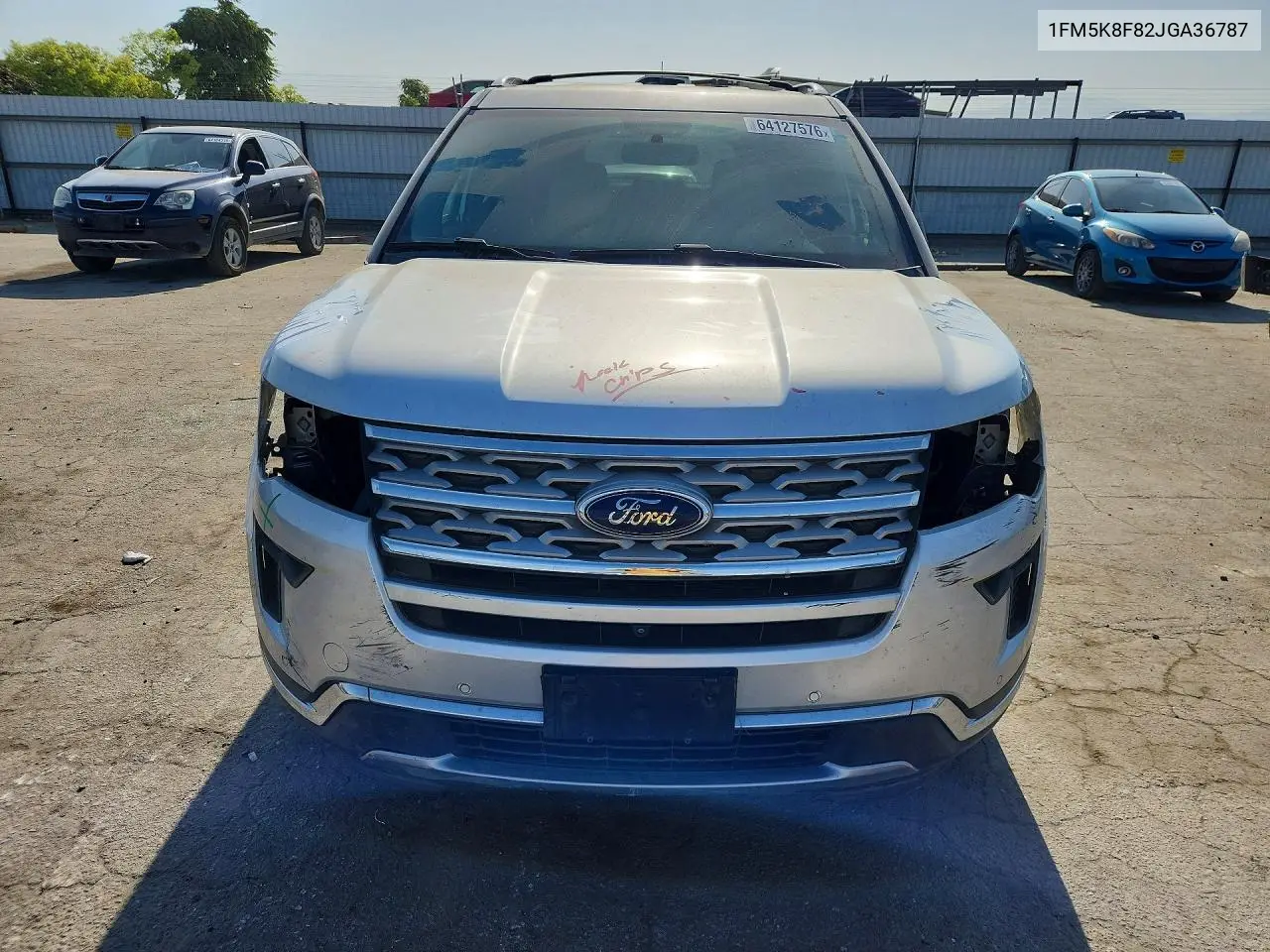 2018 FORD EXPLORER VIN 1FM5K8F82JGA36787 — фото 5