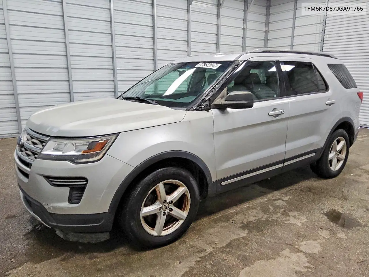 FORD EXPLORER 2018, VIN 1FM5K7D87JGA91765