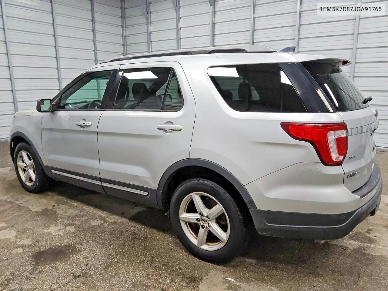 2018 FORD EXPLORER VIN 1FM5K7D87JGA91765 — фото 2