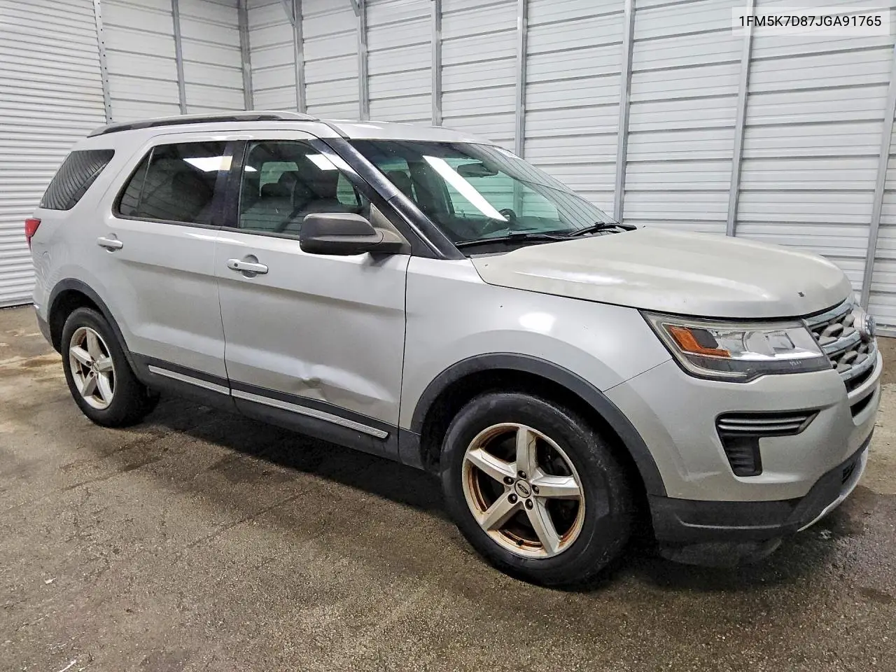 2018 FORD EXPLORER VIN 1FM5K7D87JGA91765 — фото 4