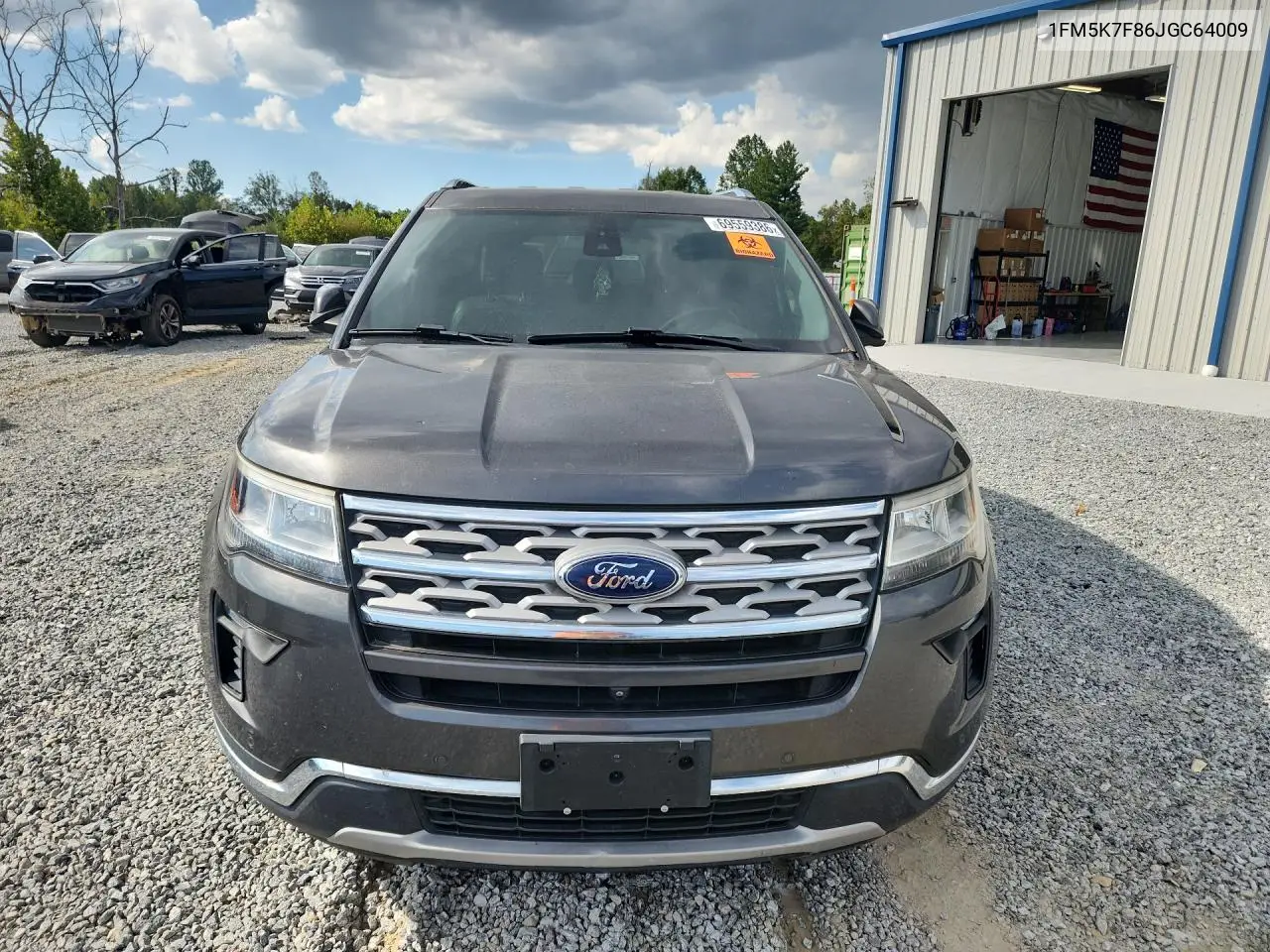 2018 FORD EXPLORER VIN 1FM5K7F86JGC64009 — фото 5