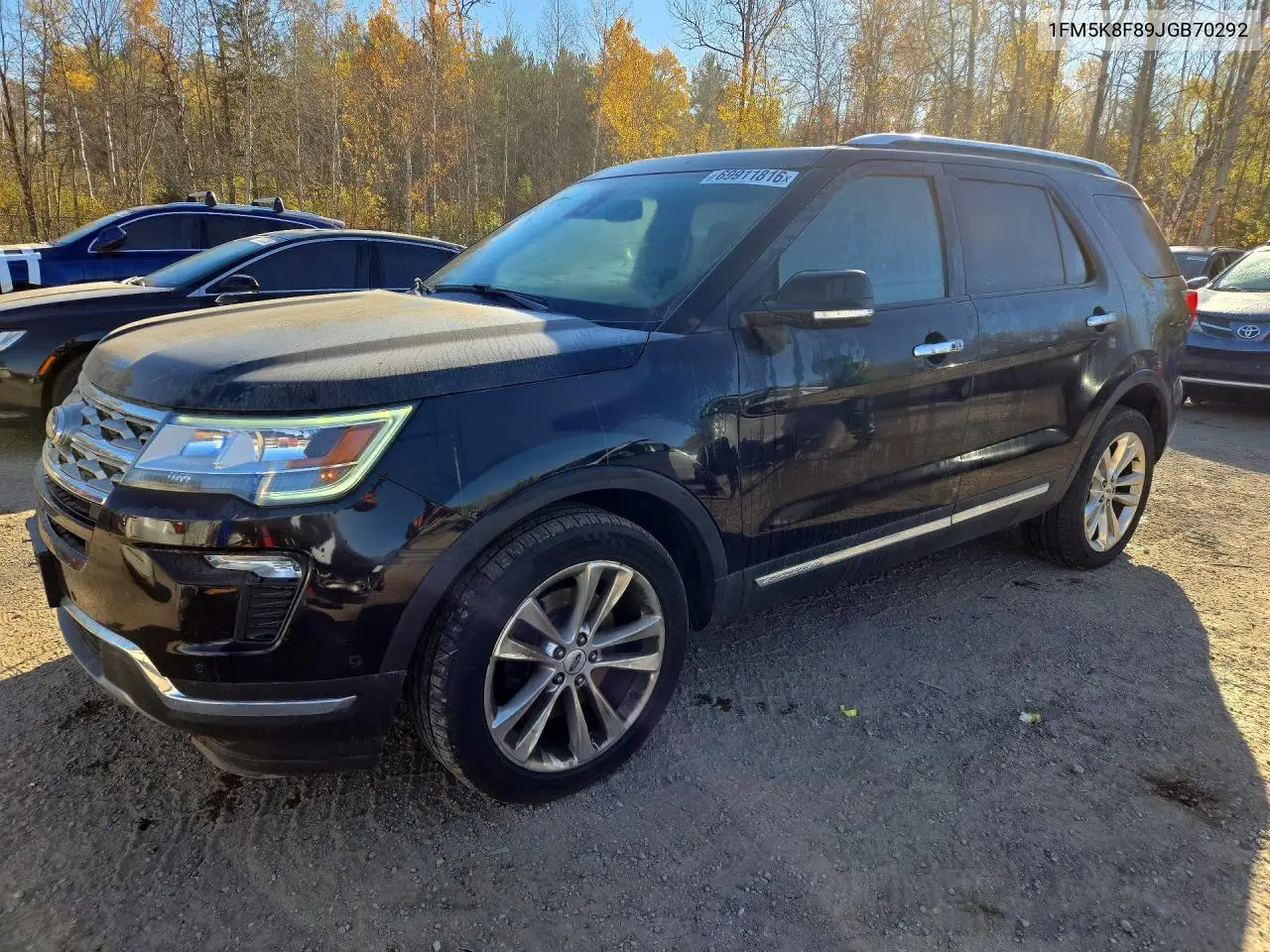 FORD EXPLORER 2018, VIN 1FM5K8F89JGB70292