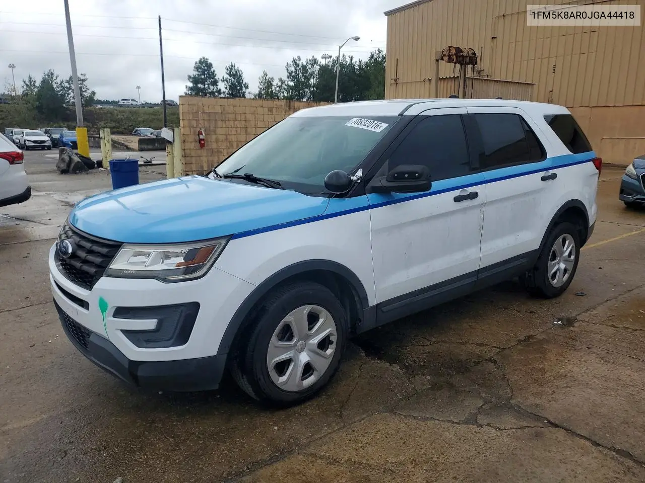FORD EXPLORER 2018, VIN 1FM5K8AR0JGA44418