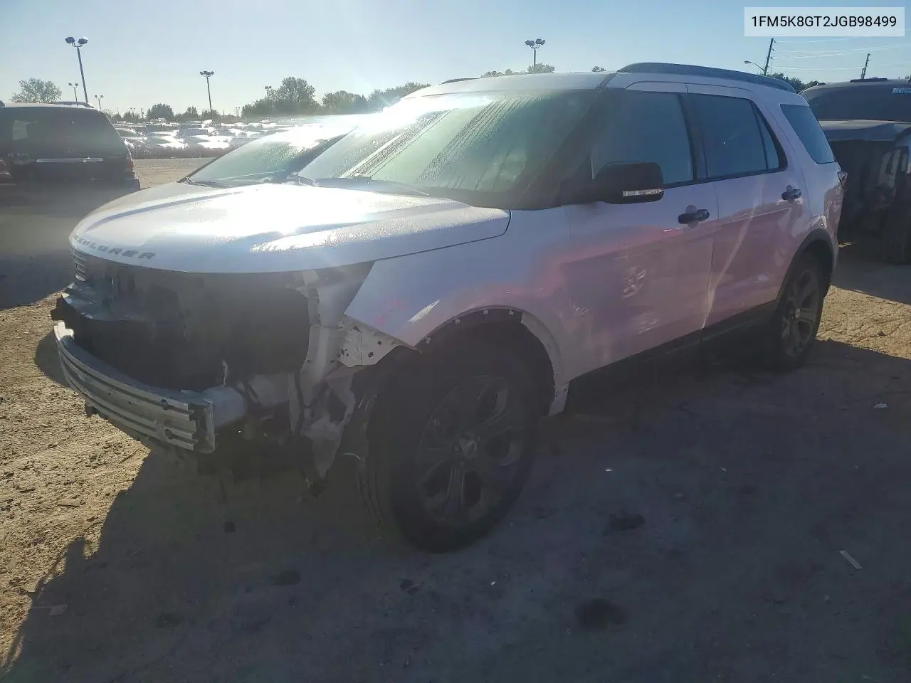 FORD EXPLORER 2018, VIN 1FM5K8GT2JGB98499