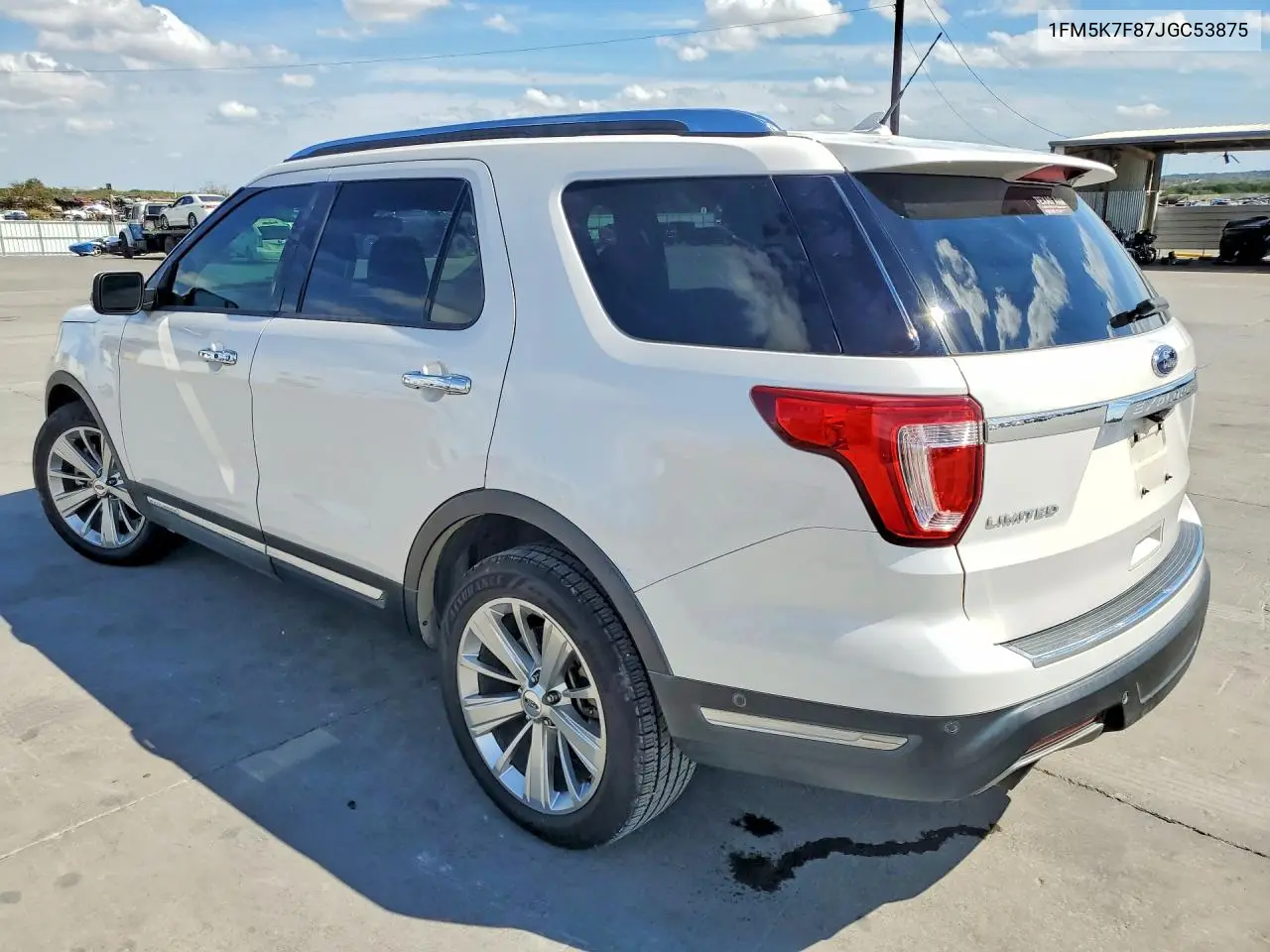 2018 FORD EXPLORER VIN 1FM5K7F87JGC53875 — фото 2