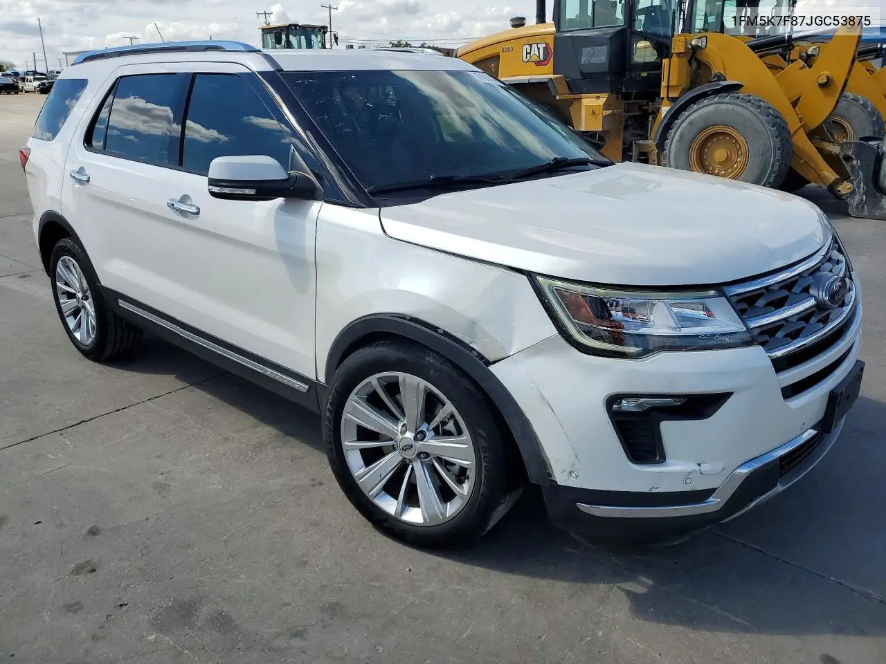2018 FORD EXPLORER VIN 1FM5K7F87JGC53875 — фото 4