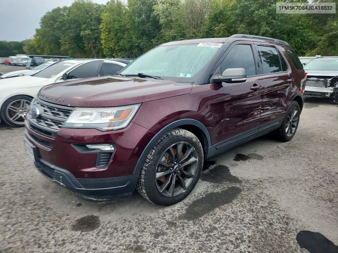 2018 FORD EXPLORER VIN 1FM5K7D84JGA18532 — фото 5