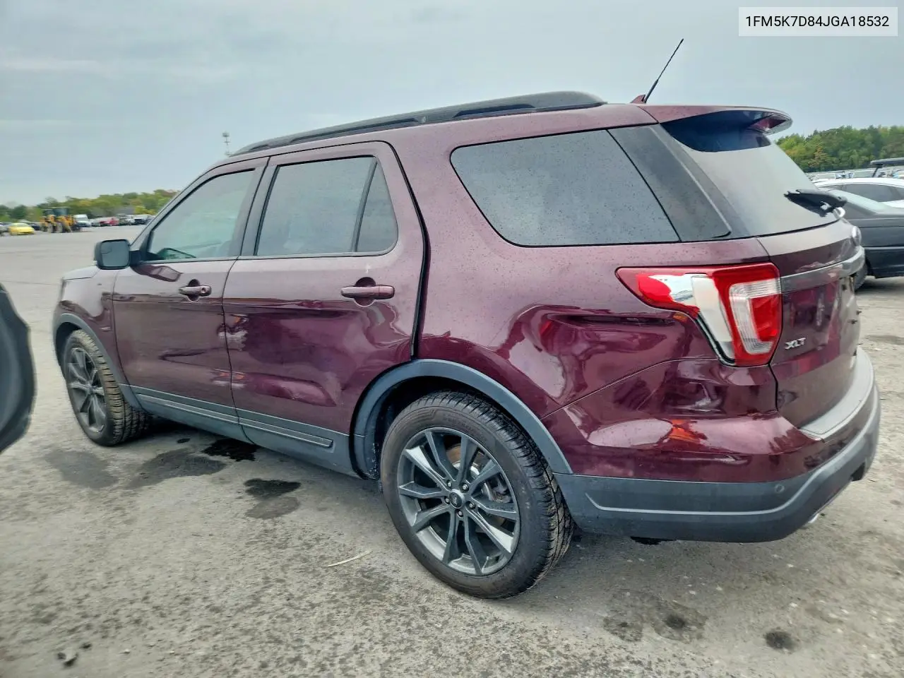 FORD EXPLORER 2018, VIN 1FM5K7D84JGA18532