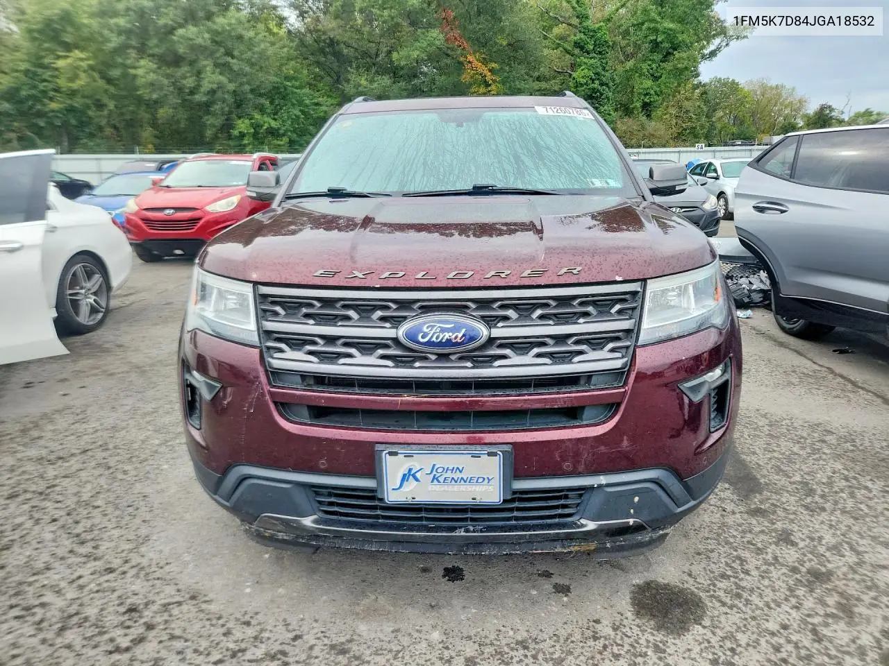 2018 FORD EXPLORER VIN 1FM5K7D84JGA18532 — фото 4