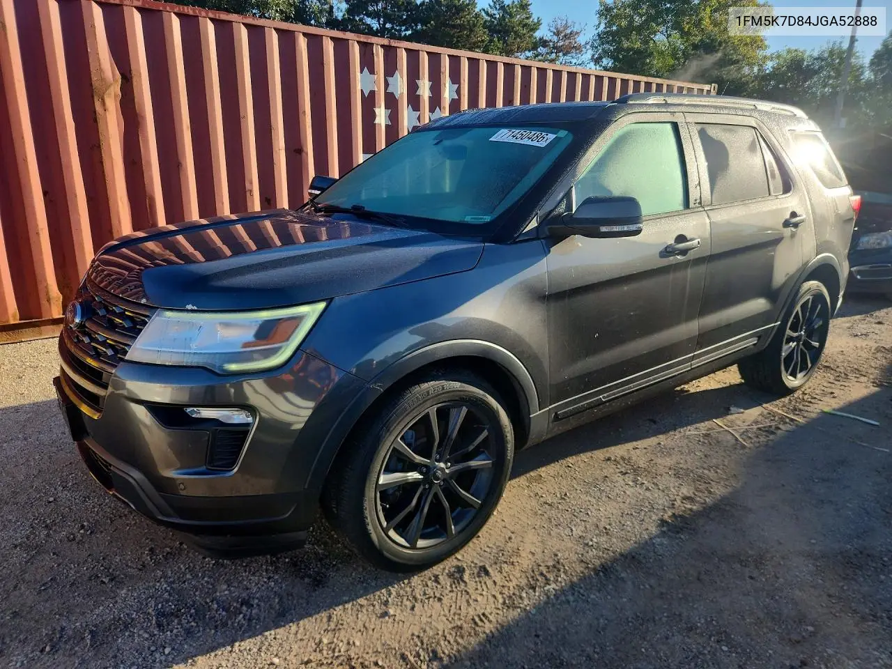 FORD EXPLORER 2018, VIN 1FM5K7D84JGA52888