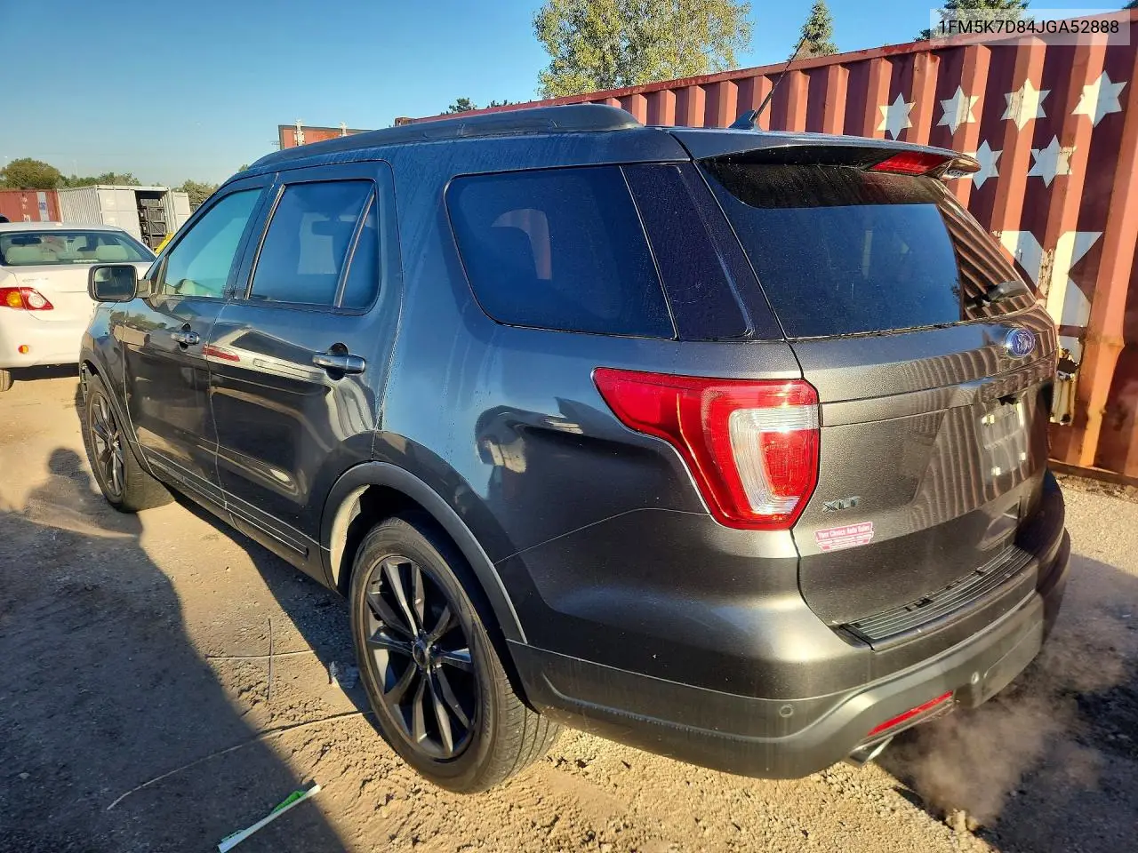 2018 FORD EXPLORER VIN 1FM5K7D84JGA52888 — фото 2