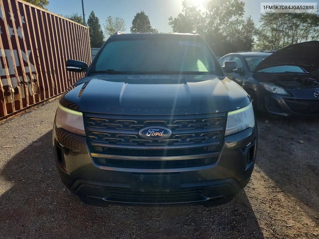 2018 FORD EXPLORER VIN 1FM5K7D84JGA52888 — фото 5