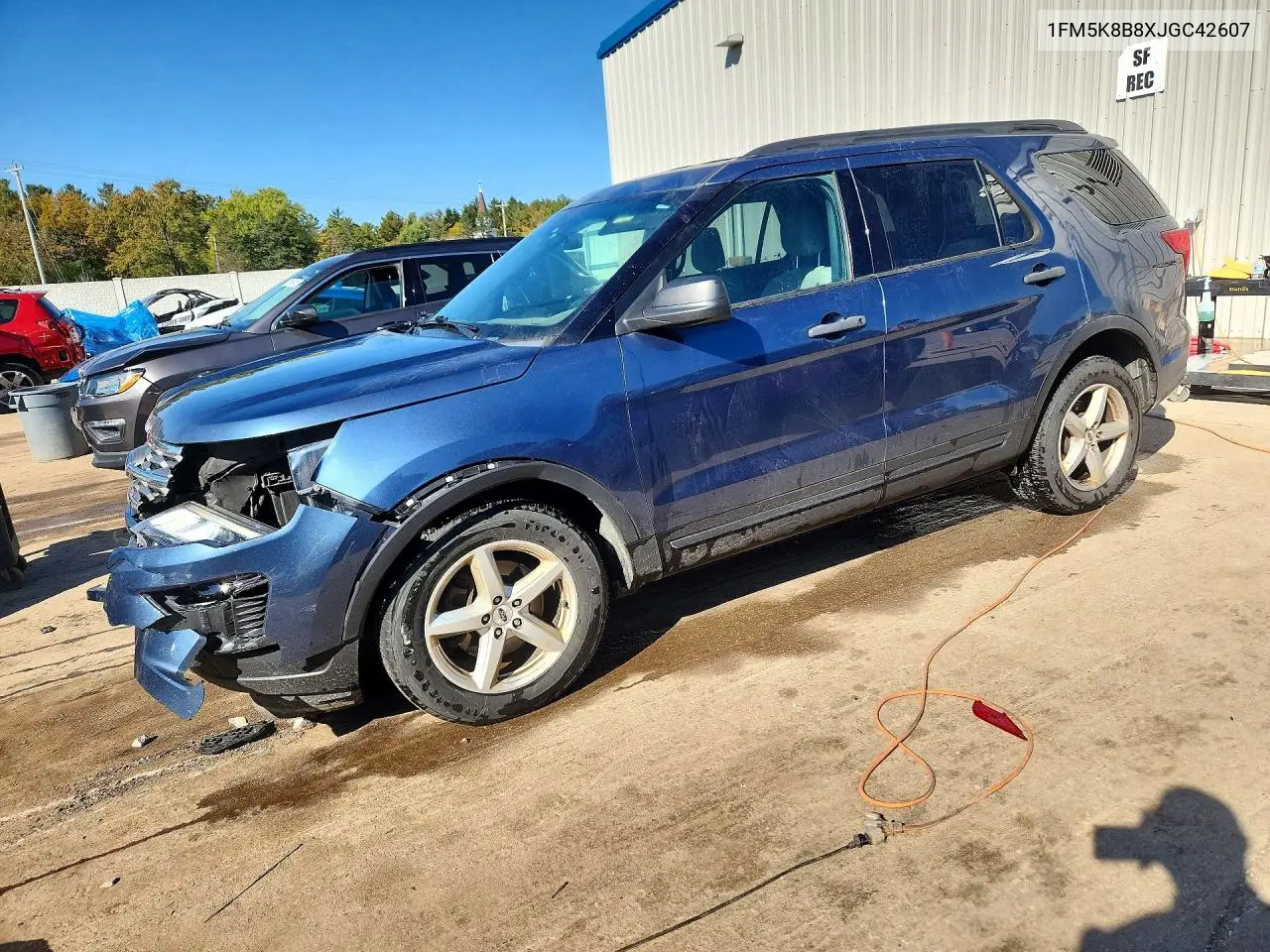FORD EXPLORER 2018, VIN 1FM5K8B8XJGC42607