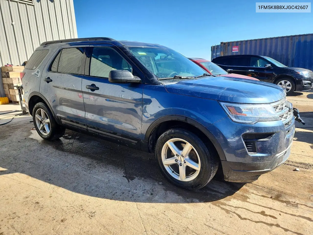2018 FORD EXPLORER VIN 1FM5K8B8XJGC42607 — фото 4