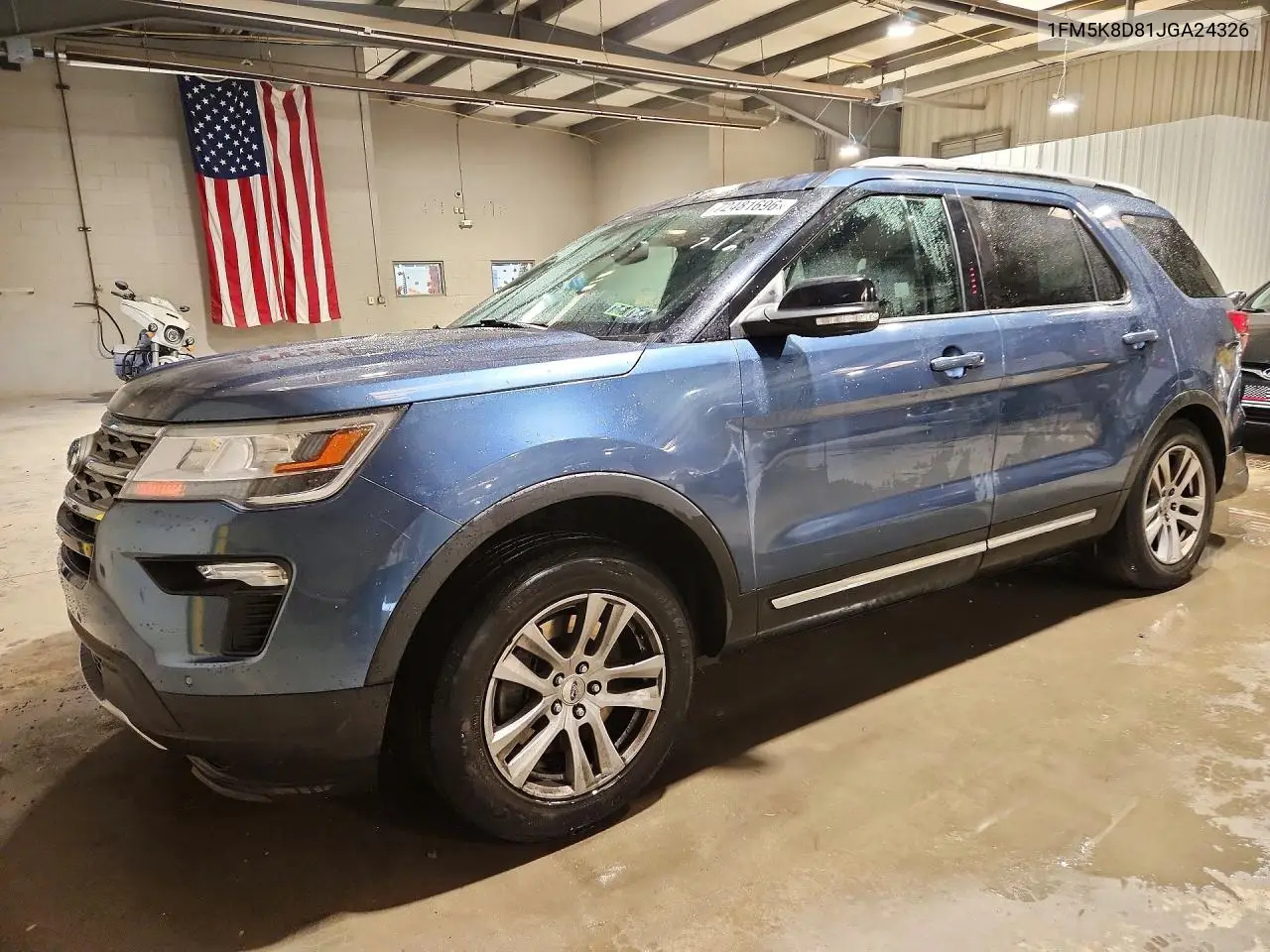 FORD EXPLORER 2018, VIN 1FM5K8D81JGA24326